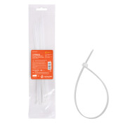 Хомут пластиковый (стяжка) Airline, 3.6x250мм, белый, арт. ACT-N-07, комплект 10 шт