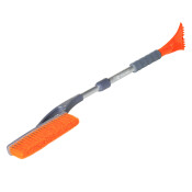 Щетка-скребок для удаления снега и льда Airline, с эргономичной рукояткой, телескопическая, длина 78–100см, арт. AB-R-05