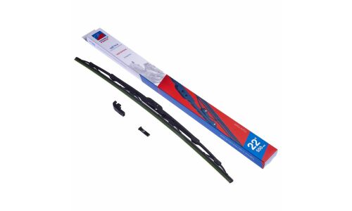 Щетка стеклоочистителя Double Force 550мм (22") каркасная, всесезонная, крепление Bayonet, J-Hook, 1 шт, арт. DFM22