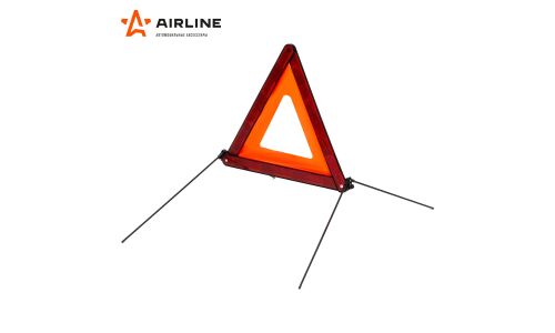 Знак аварийный остановки Airline, ГОСТ, на ножках, в пластиковом кейсе, арт. AT-02