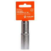 Головка торцевая Airline, длинная, 6-гранная, под квадрат 1/2