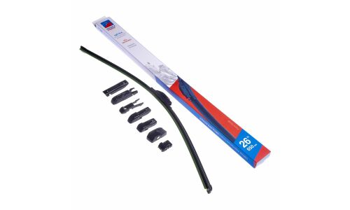 Щетка стеклоочистителя Double Force 650мм (26") бескаркасная, всесезонная, 7 переходников, 1 шт, арт. DFF26