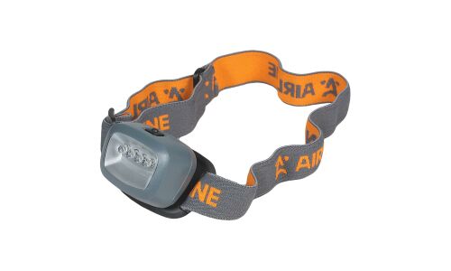 Фонарь налобный Airline, на батарейках 3хAAA, 3 режима, LEDx4, арт. AEBK001