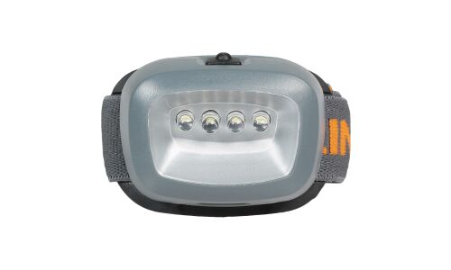 Фонарь налобный Airline, на батарейках 3хAAA, 3 режима, LEDx4, арт. AEBK001