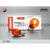 Лампа Fenox Prime.LT PY21W (BAU15s, S25), 12В, 21Вт, оранжевая, арт. B1200