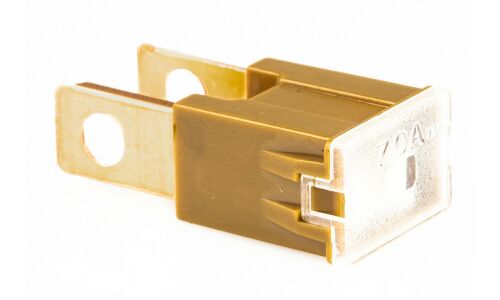 Предохранитель автомобильный Masuma, кассетный, папа (PAL S1041-1/FJ14), коричневый, 70А, комплект 12 шт, арт. FS-006