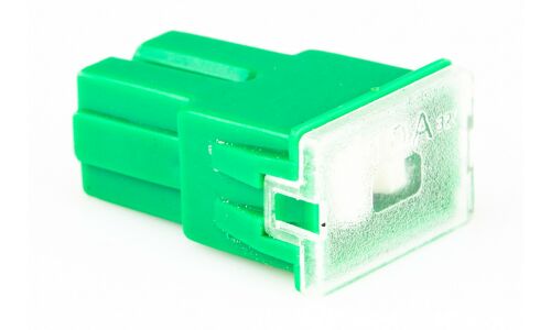 Предохранитель автомобильный Masuma, кассетный, мама (PAL FJ11), зелёный, 40А, комплект 12 шт, арт. FS-014