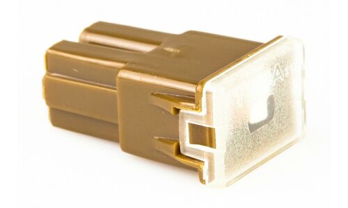 Предохранитель автомобильный Masuma, кассетный, мама (PAL FJ11), светло-коричневый, 120А, комплект 12 шт, арт. FS-021