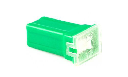 Предохранитель автомобильный Masuma, кассетный, мама (PAL MINI FJ10), зелёный, 40А, комплект 20 шт, арт. FS-025