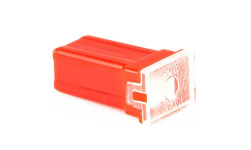 Предохранитель автомобильный Masuma, кассетный, мама (PAL MINI FJ10), красный, 50А, комплект 20 шт, арт. FS-026