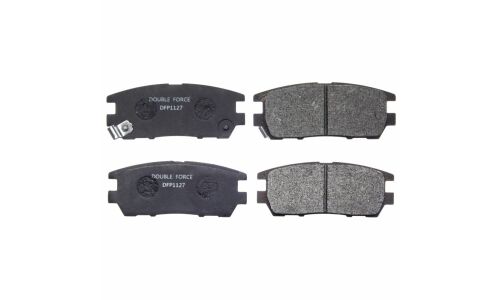 Колодки тормозные дисковые Double Force, комплект на ось (4 шт), арт. DFP1127