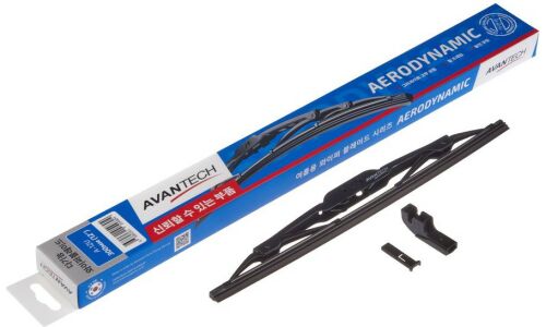 Щетка стеклоочистителя Avantech Aerodynamic 300мм (12") каркасная, летняя, крепление Bayonet, J-Hook, 1 шт, арт. A-12U