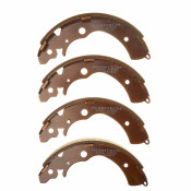 Колодки тормозные барабанные Avantech, комплект на ось (4 шт), арт. AVS0202