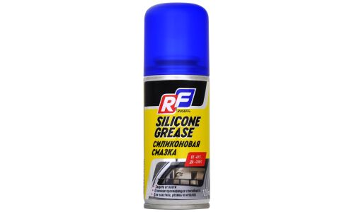Смазка аэрозольная Ruseff Silicone Grease, силиконовая, для поверхностей из пластика, резины, металла и дерева, баллон 100мл, арт. 16367N
