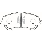 Колодки тормозные дисковые Kashiyama, передние, комплект на ось (4 шт), арт. D1339