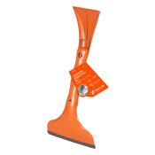 Скребок для удаления льда Airline, с водосгоном, морозостойкий пластик, длина 38см, ширина 16x8см, арт. AB-P-07