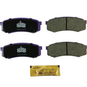 Колодки тормозные дисковые NiBK, комплект на ось (4 шт), арт. PN1243