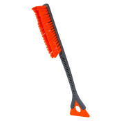 Щетка для удаления снега и льда Airline, со съёмным скребком, длина 52см, арт. AB-R-11