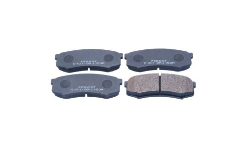 Колодки тормозные дисковые Febest, задние, комплект на ось (4 шт), арт. 0101-GRJ150R