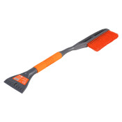 Щетка-скребок для удаления снега и льда Airline, морозостойкий пластик, эргономичная рукоятка, длина 64см, арт. AB-R-15