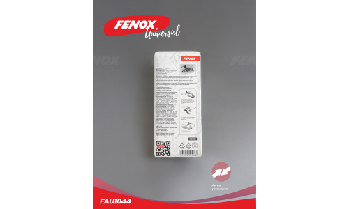 Держатель для очков Fenox, на солнцезащитный козырек, чёрный, арт. FAU1044