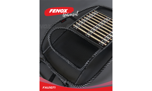 Чехол-накидка Fenox, универсальный, бамбук, черный цвет, 1 предмет, арт. FAU1071