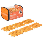 Ленты (траки) противобуксовочные Airline, сборные, оранжевые, 195x135x30мм, комплект 6 шт, с сумкой, арт. AAST-02