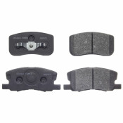 Колодки тормозные дисковые Double Force, комплект на ось (4 шт), арт. DFP911