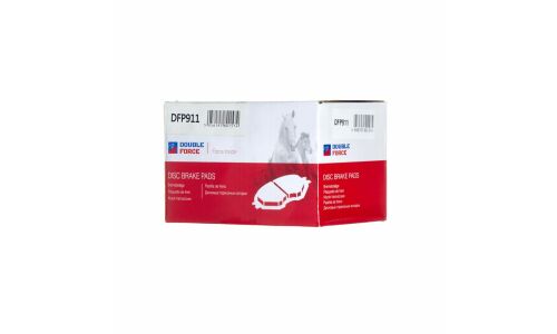 Колодки тормозные дисковые Double Force, комплект на ось (4 шт), арт. DFP911