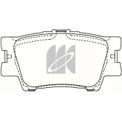 Колодки тормозные дисковые Kashiyama, задние, комплект на ось (4 шт), арт. D2269H