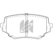 Колодки тормозные дисковые Kashiyama, передние, комплект на ось (4 шт), арт. D9024H