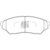 Колодки тормозные дисковые Kashiyama, передние, комплект на ось (4 шт), арт. D6089H