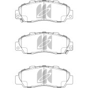 Колодки тормозные дисковые Kashiyama, передние, комплект на ось (4 шт), арт. D5060MH