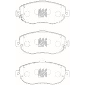 Колодки тормозные дисковые Kashiyama, передние, комплект на ось (4 шт), арт. D2126M