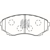 Колодки тормозные дисковые Kashiyama, передние, комплект на ось (4 шт), арт. D3110
