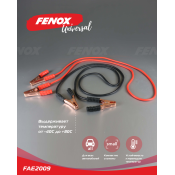 Провода пусковые Fenox, 400А, сечение 8.5мм², длина 2.5м, арт. FAE2009 Провода пусковые Fenox, 400А, сечение 8.5мм², длина 2.5м, арт. FAE2009