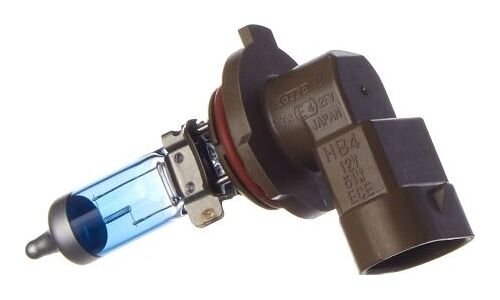 Лампа галогенная Koito Whitebeam HB4(9006) (P22d, T12), 12В, 55Вт, 4200К, 1 шт, арт. 0757W