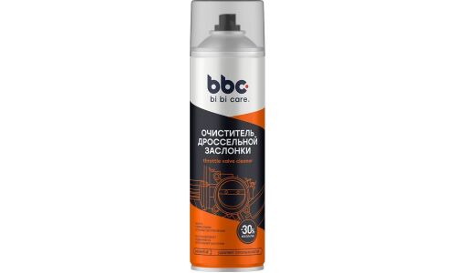 Очиститель дроссельных заслонок BiBiCare Throttle Valve Cleaner, удаляет смолы и нагар, аэрозоль 650мл, арт. 4043