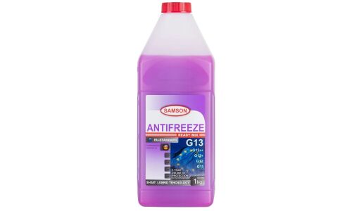 Антифриз Samson Antifreeze EU-Standard, Si-OAT, G13, фиолетовый, -37°C, 1кг, арт. 803474
