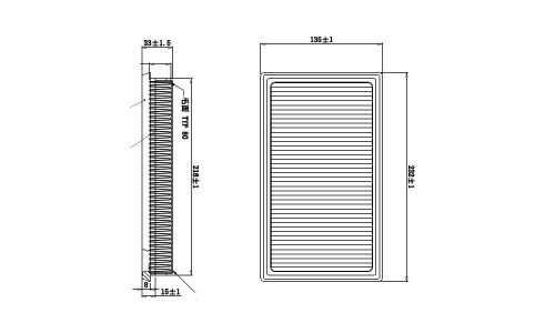 Фильтр воздушный DOUBLEFORCE DFA2420