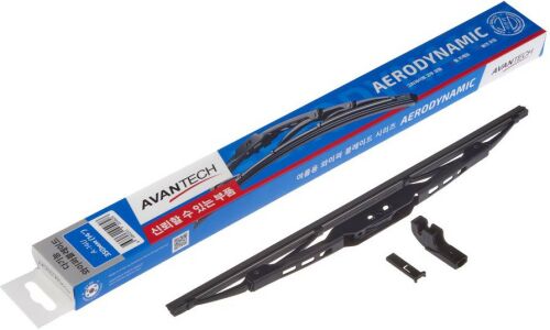 Щетка стеклоочистителя Avantech Aerodynamic 350мм (14") каркасная, летняя, крепление Bayonet, J-Hook, 1 шт, арт. A-14U