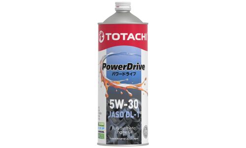Масло моторное Totachi PowerDrive 5w30, синтетическое, JASO DL-1, для дизельного двигателя, 1л, арт. E8001