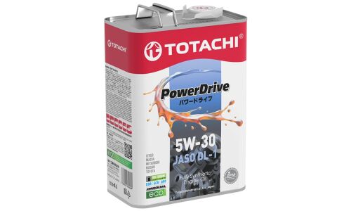 Масло моторное Totachi PowerDrive 5w30, синтетическое, JASO DL-1, для дизельного двигателя, 4л, арт. E8004