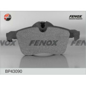Колодки тормозные дисковые Fenox, передние, комплект на ось (4 шт), арт. BP43090