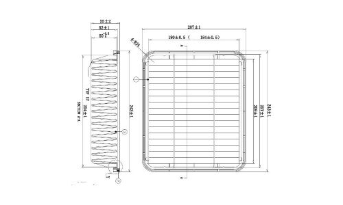 Фильтр воздушный Double Force A-192, арт. DFA192
