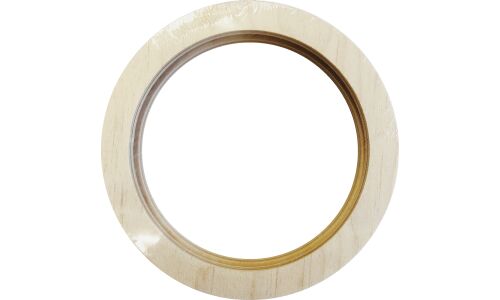 Кольцо переходное (подиум) под динамик, Ø18→Ø16мм, фанера, 2 шт, арт. Ф18.16-2