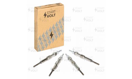 Свеча накаливания Startvolt, для Renault Duster (1.5dCi), комплект 4 шт, арт. GLSP 508