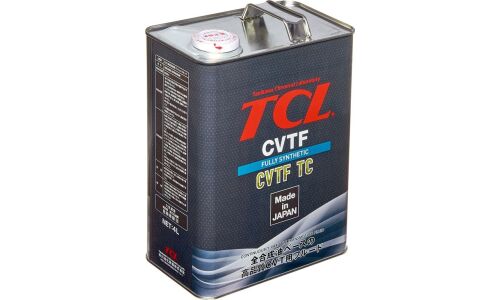 Масло трансмиссионное TCL CVTF TC синтетическое, 4л, арт. A004TYTC