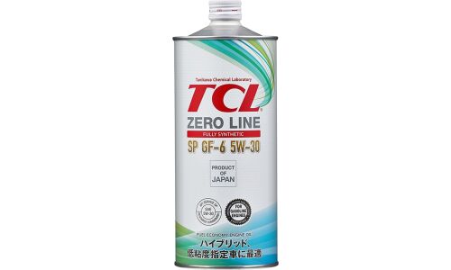 Масло моторное TCL Zero Line 5w30, синтетическое, API SP, ILSAC GF-6A, для бензинового двигателя, 1л, арт. Z0010530SP