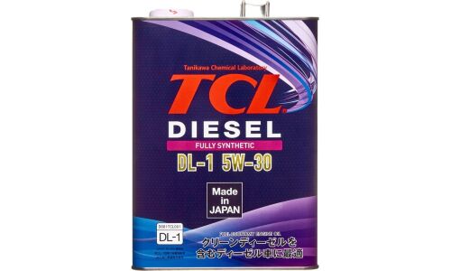 Масло моторное TCL Diesel 5w30, синтетическое, JASO DL-1, для дизельного двигателя, 4л, арт. D0040530